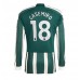 Maillot de foot Manchester United Casemiro #18 Extérieur vêtements 2023-24 Manches Longues